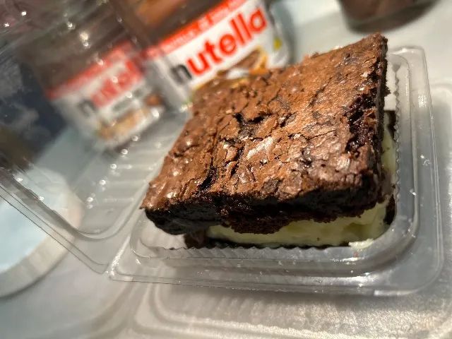 Bolos de pote e Brownie 
