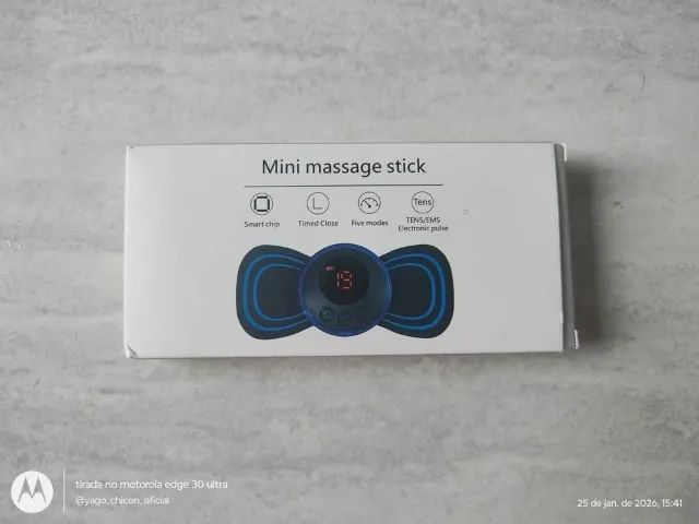 Mini massageador elétrico