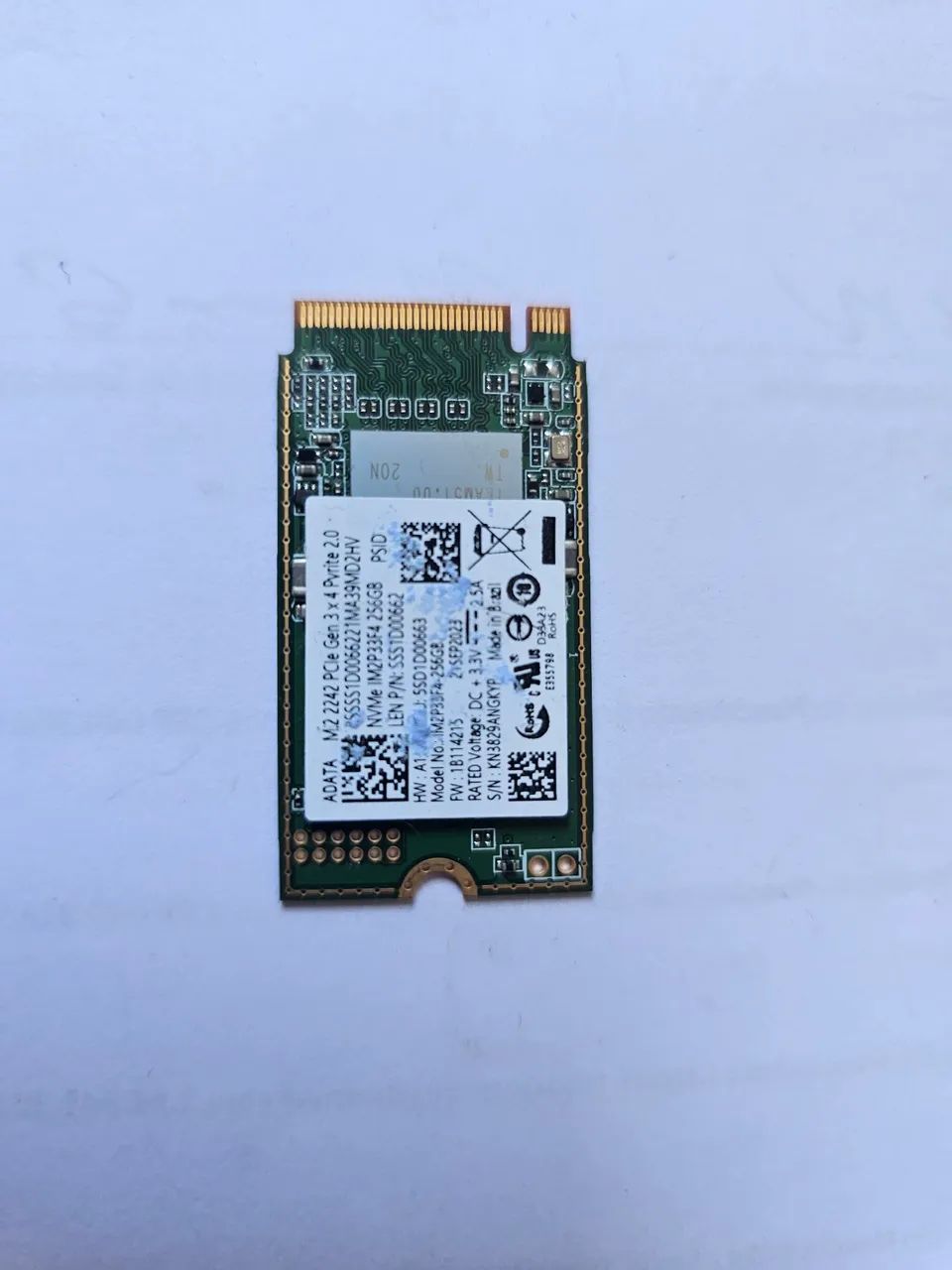 Nvme 128GB e 256GB