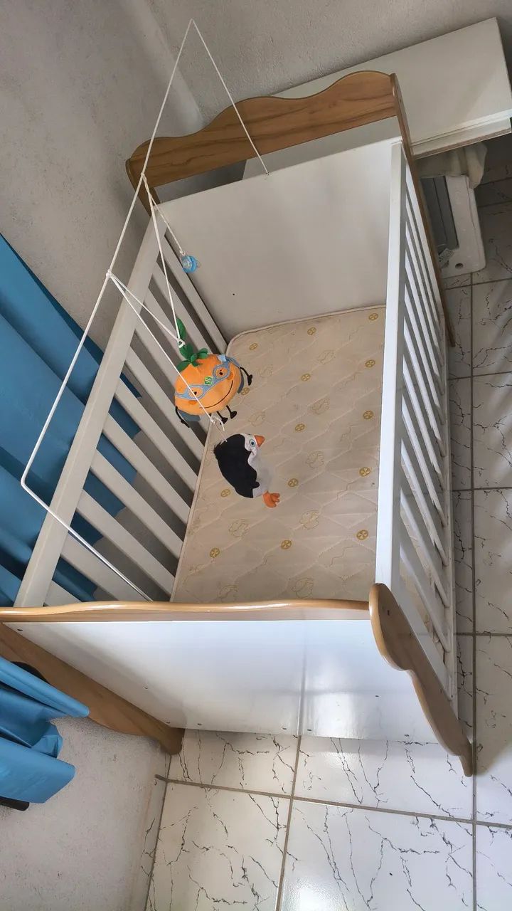 Berço com colchão em ótimo estado  - Foto 2