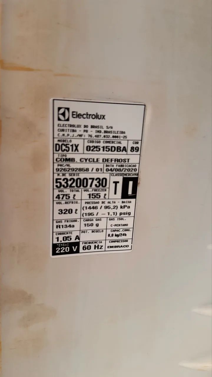 GELADEIRA DUPLEX 320L INOX  - Foto 3