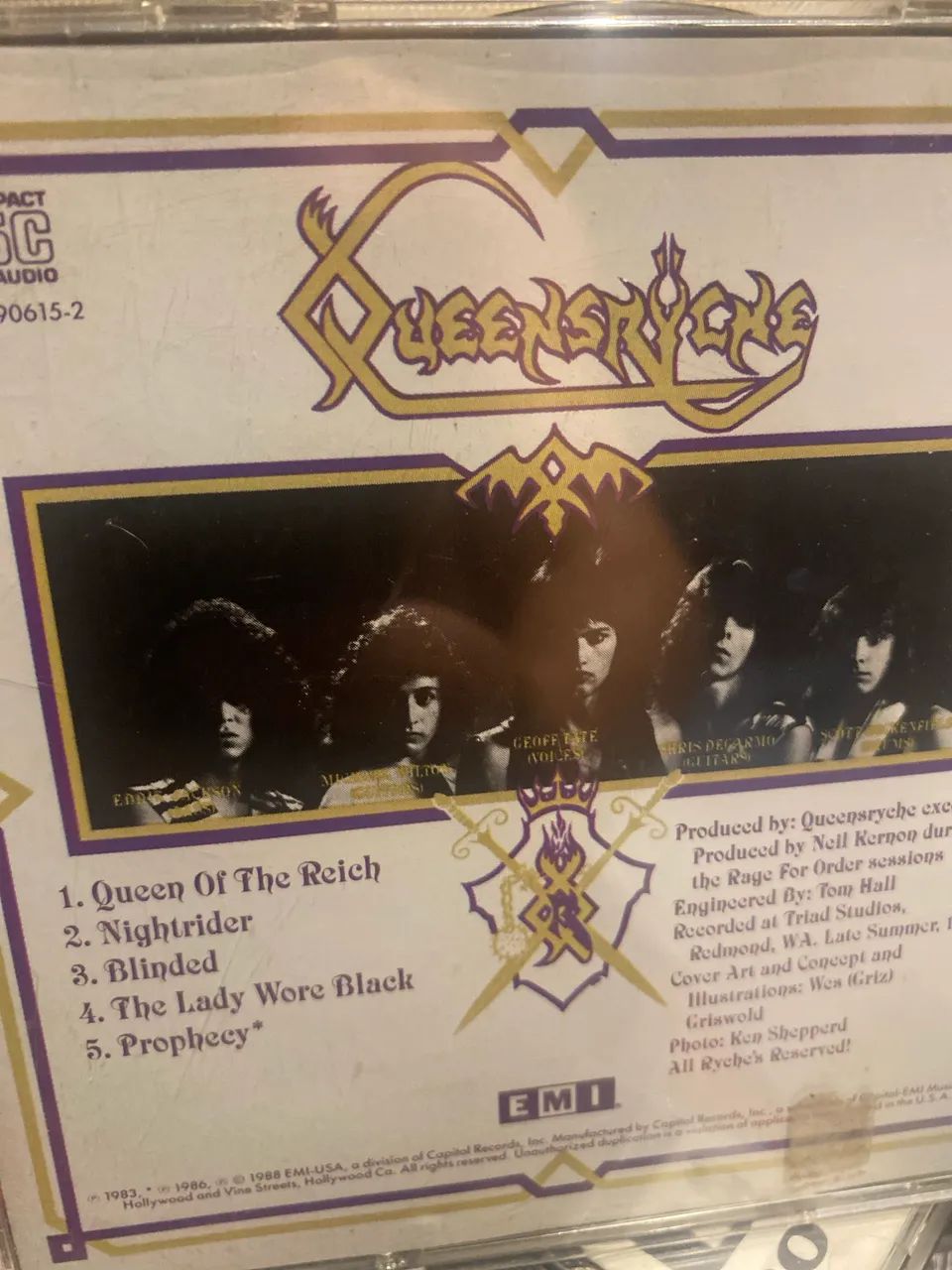Queensryche importado usa  - Foto 2