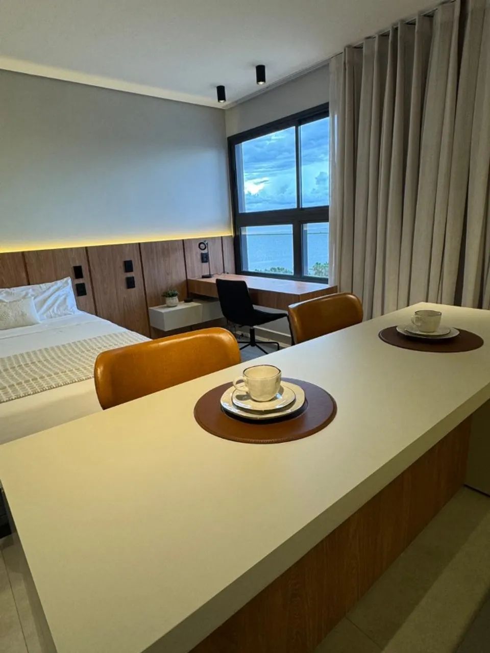 Flat de Luxo na Orla de Palmas - Mobiliado e Vista Definitiva para o Lago - Foto 11