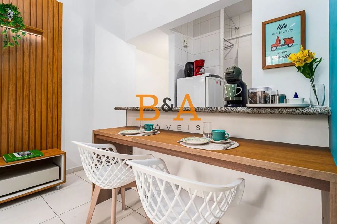 B&A Vende Quarto e sala em Copacabana com Vista Lateral Mar - Foto 5