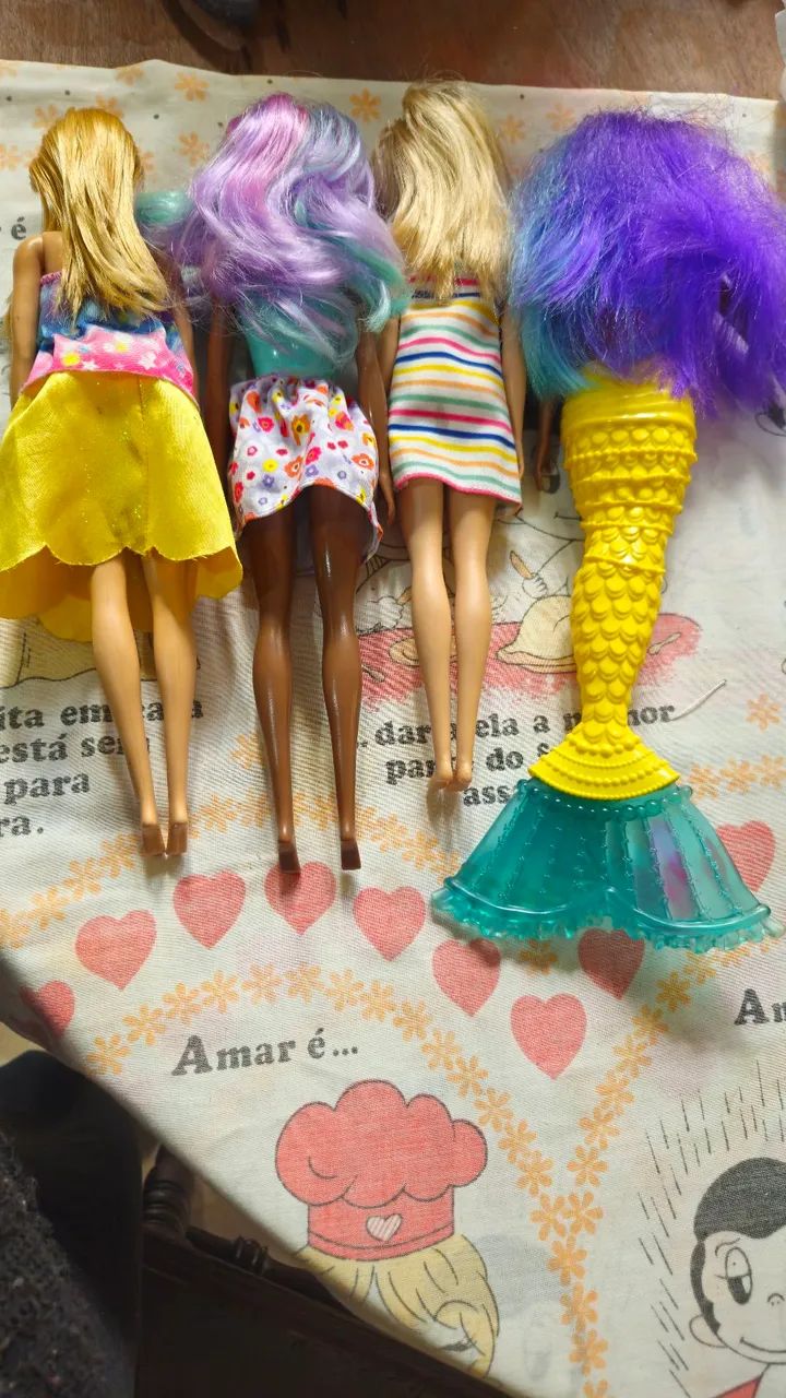 Lote de Barbies originais 