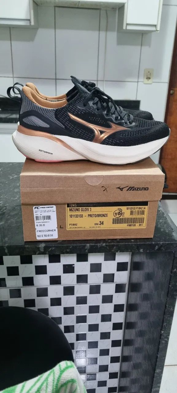 Tênis mizuno glow 3  - Foto 3