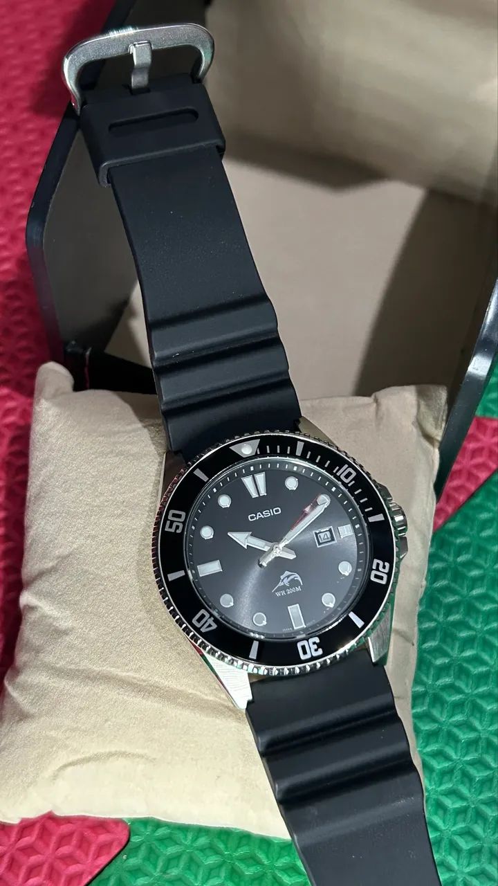 Relogio Casio Duro Marlin Black - Foto 4