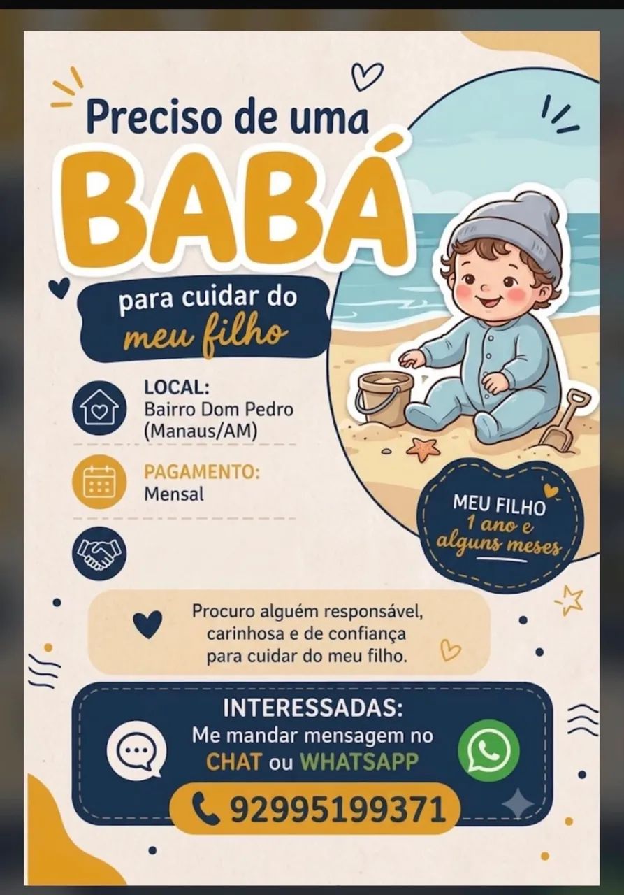Contrato babá para morar 