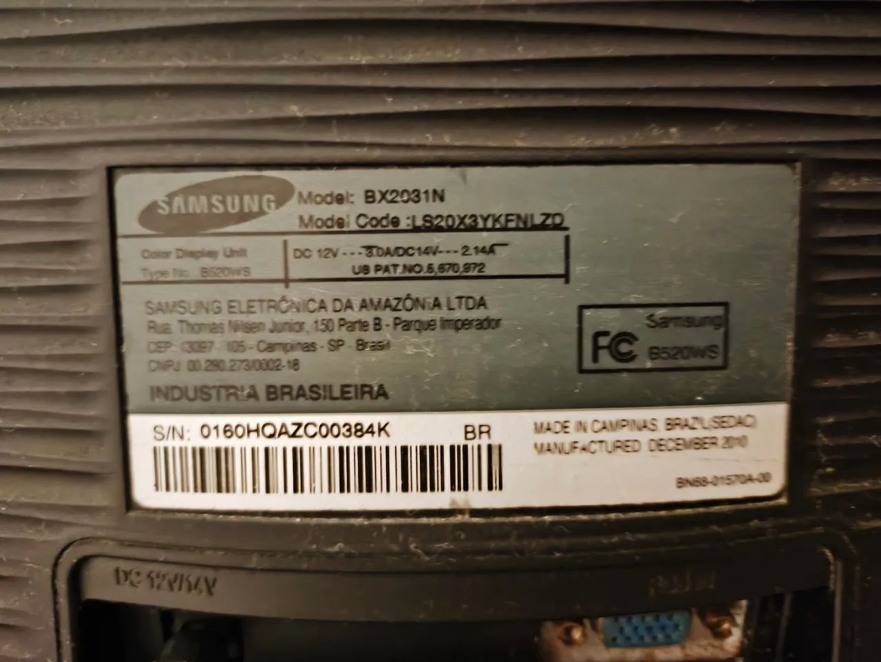 Monitor LCD 20 polegadas Samsung  - Foto 3