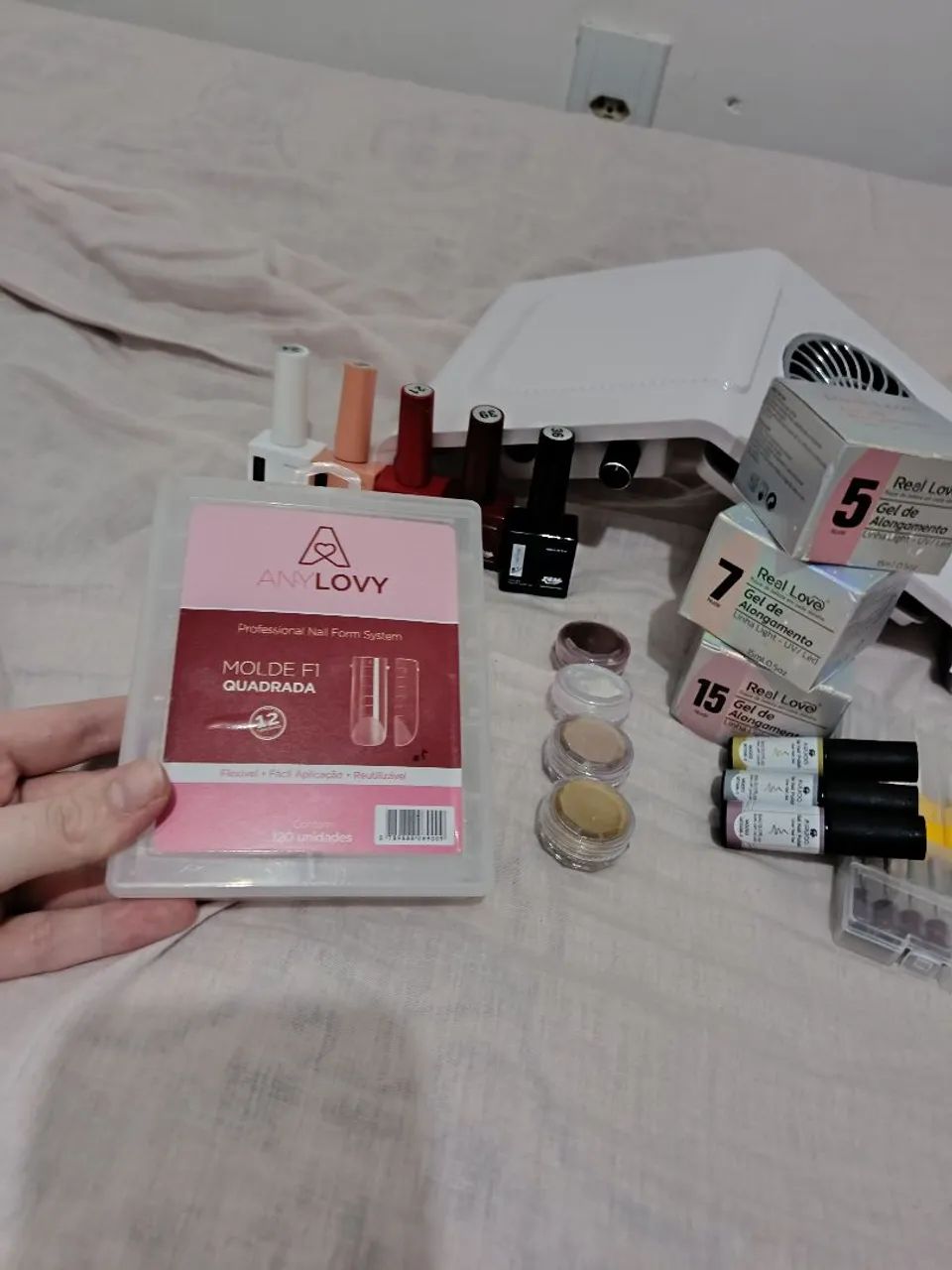 Kit básico para manicure. Unhas em gel - Foto 3