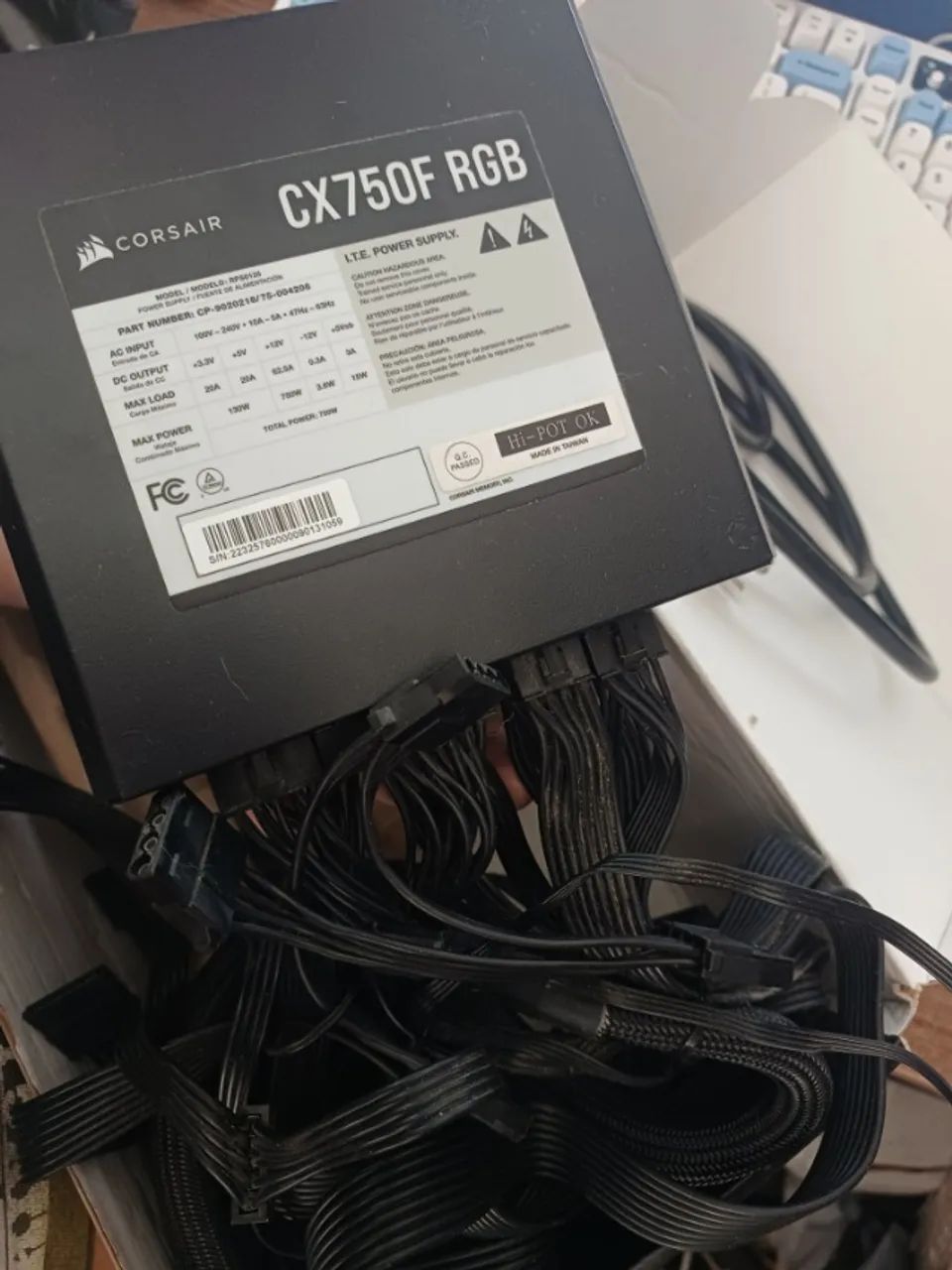 Fonte Corsair CX750F - Foto 3