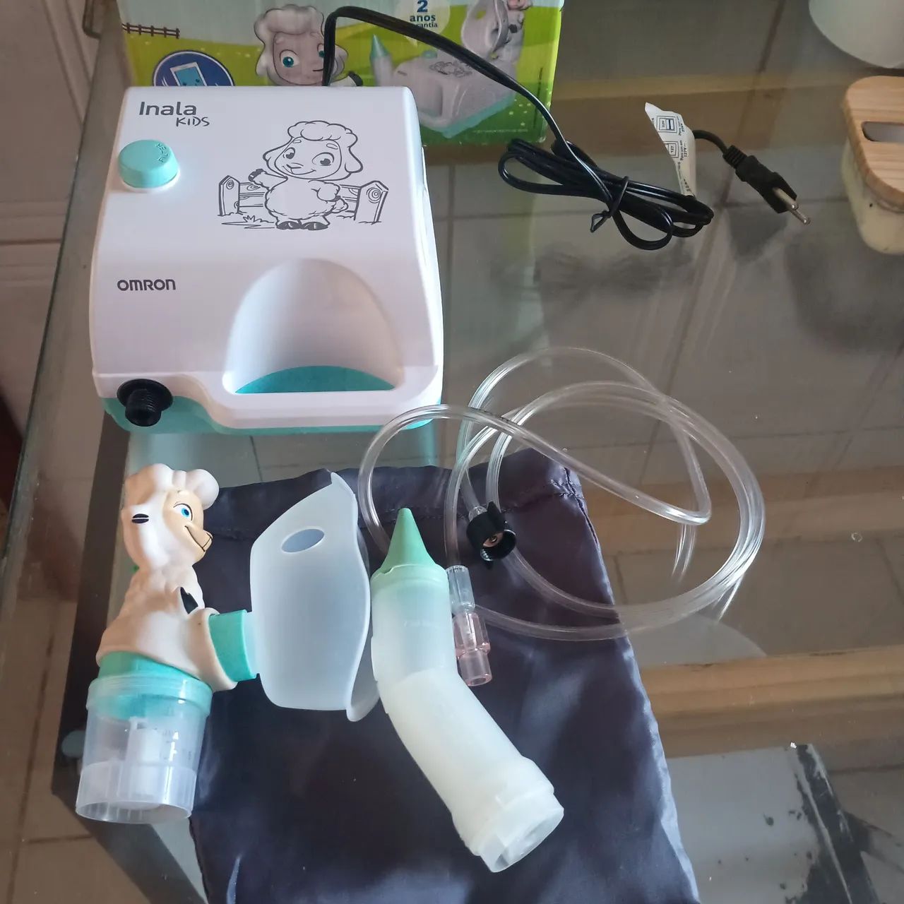 Inalador Compressor e aspirador nasal  - Foto 4
