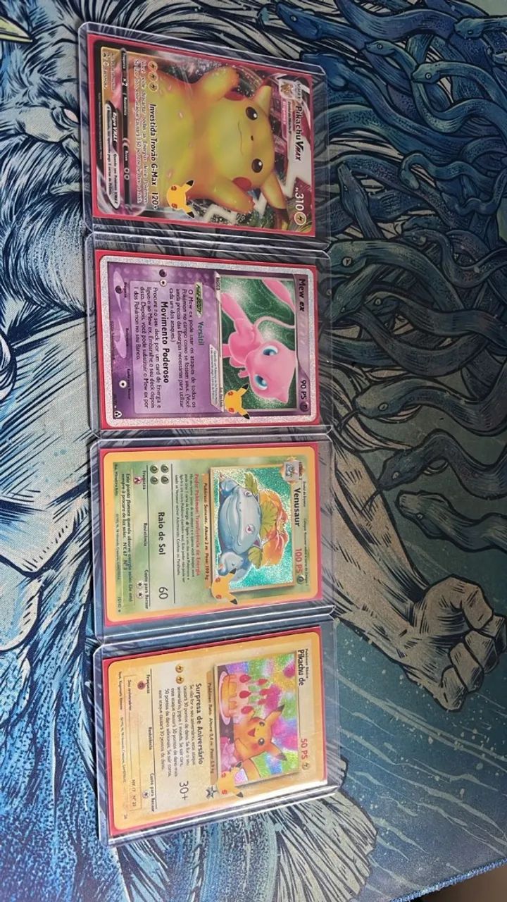 Cartas De Pokémon Exclusivas De Celebração 