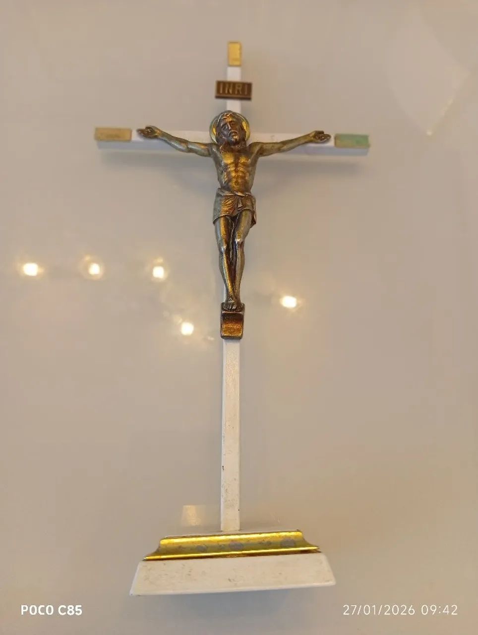 Crucifixo em metal  - Foto 4