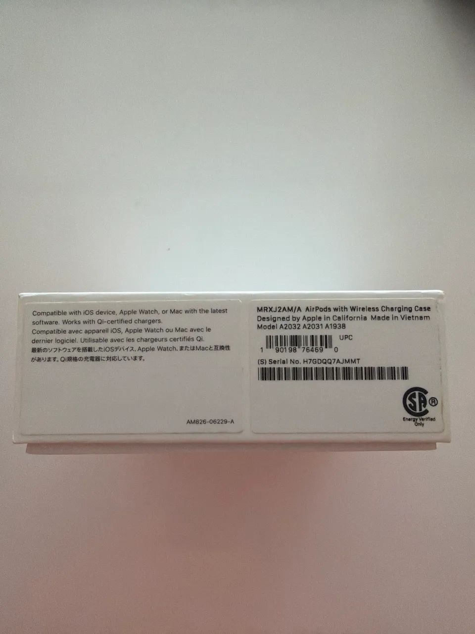 Airpods 1 wireless charging NOVO - Foto 4