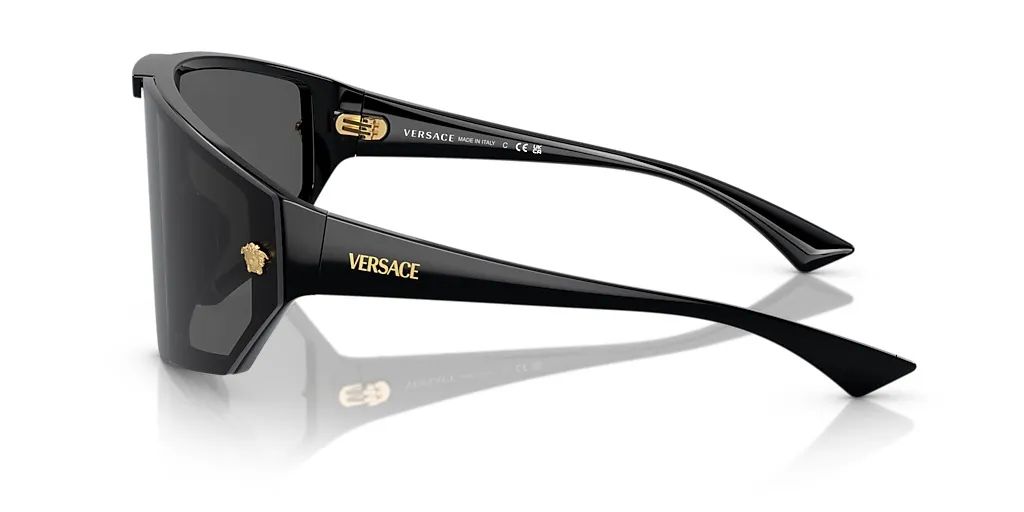     Óculos Versace Original Shield Preto - Luxo e Exclusividade - Foto 3