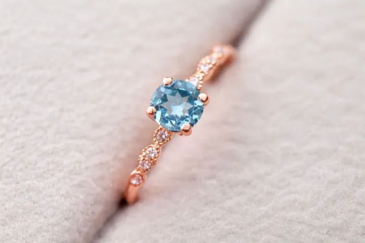 Anel em Ouro Rosé 18k - Foto 2