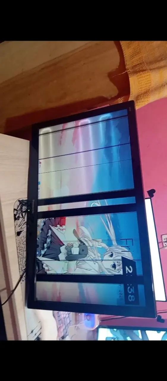 TV Panasonic 32 Polegadas LCD - Liga, com Defeito na Tela - Foto 2