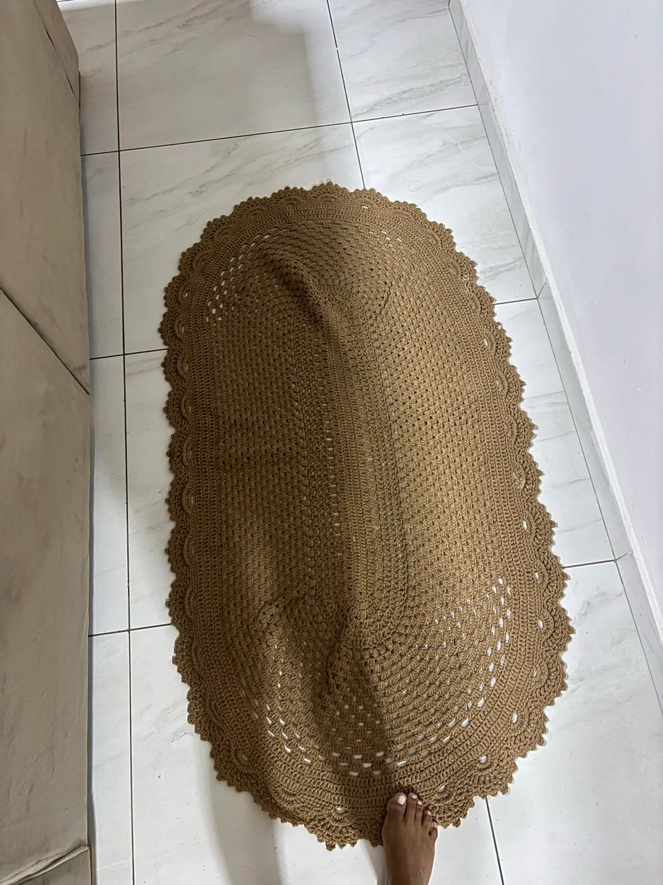 Tapete crochê 