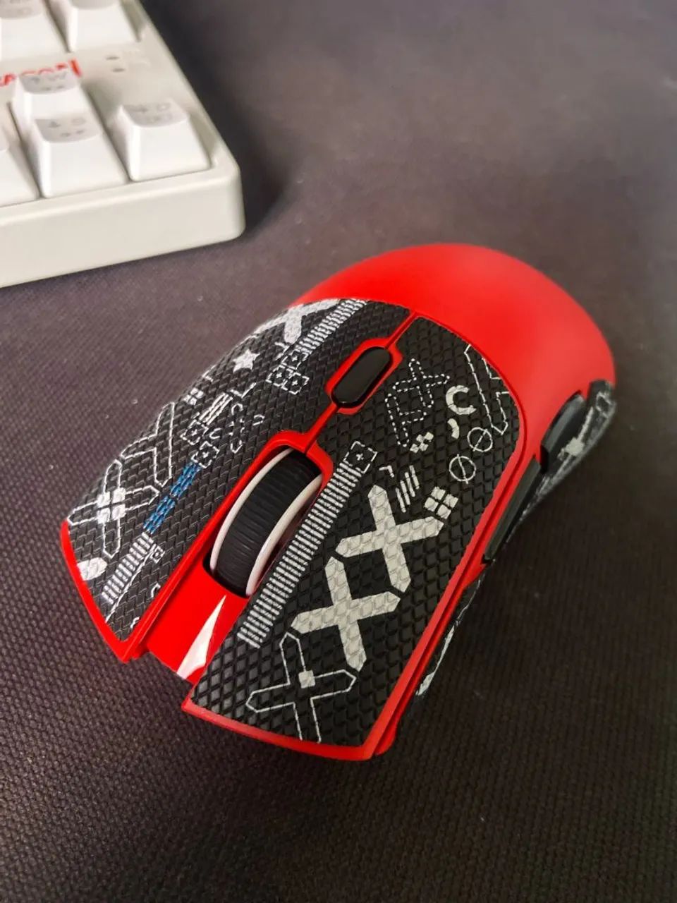 Mouse Attack Shark R1 Tri-Mode Vermelho NOVO 