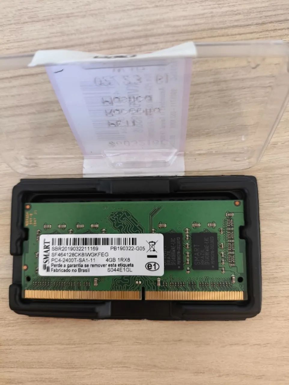 Memória RAM Notebook DDR4 4GB SMART