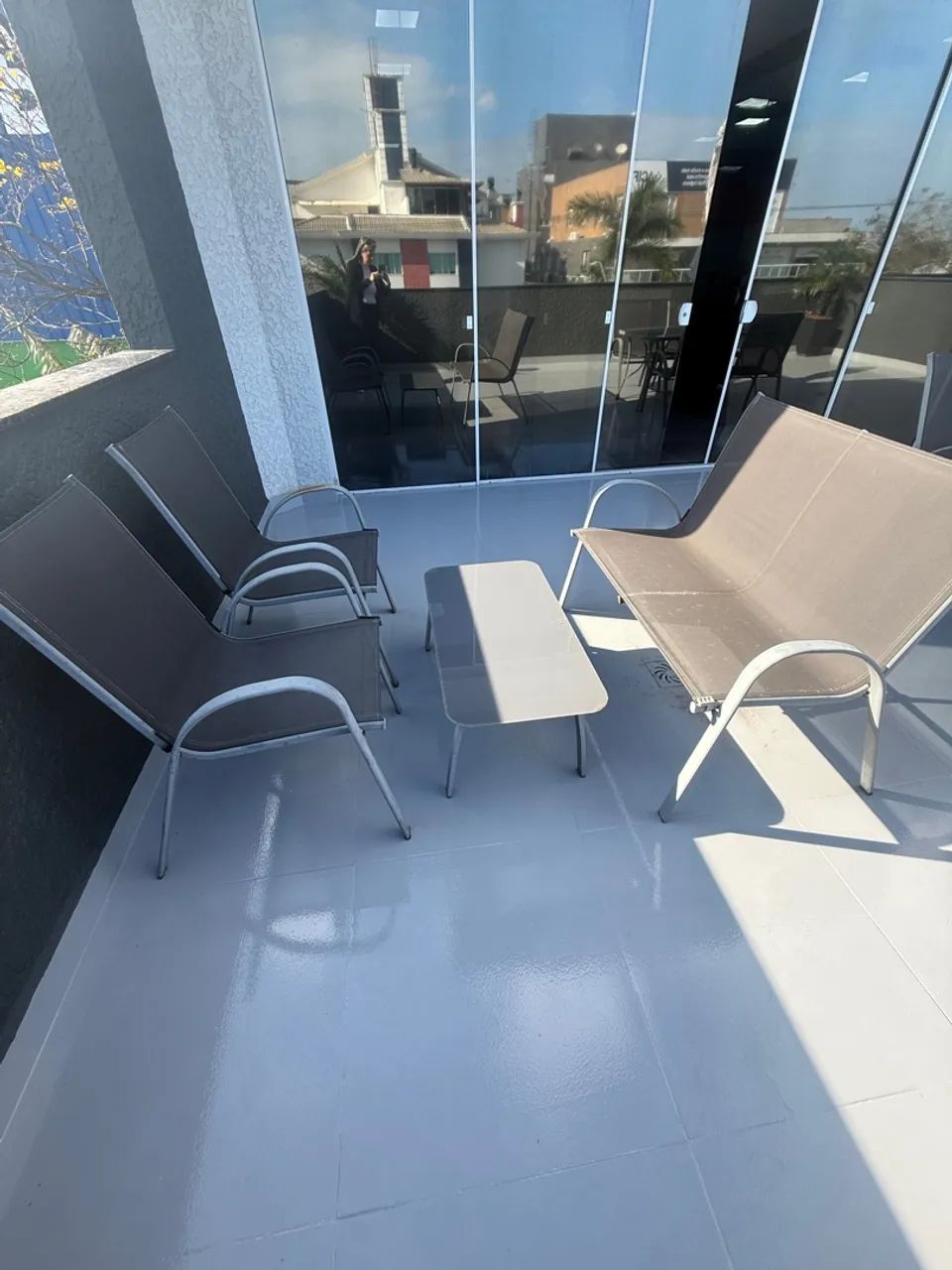 Cadeiras e mesa de centro para jardim  - Foto 4