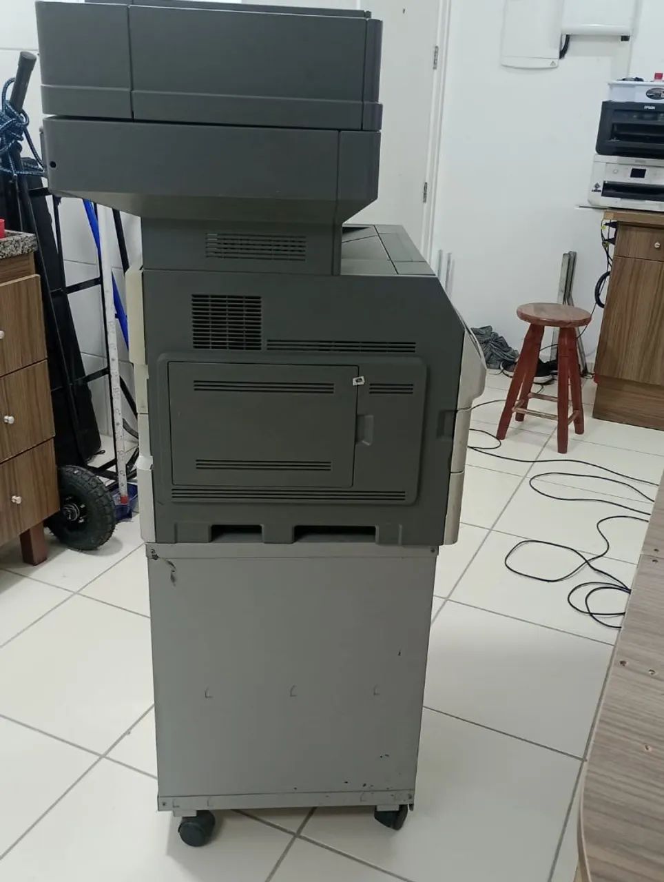 Impressora multifuncional laser P/B Lexmark x656de - Foto 4