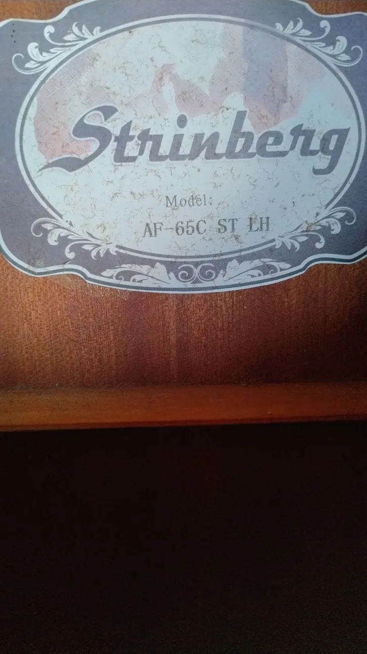 Violão Strinberg Aço Canhoto Elétrico com Estante e Suporte.  - Foto 3
