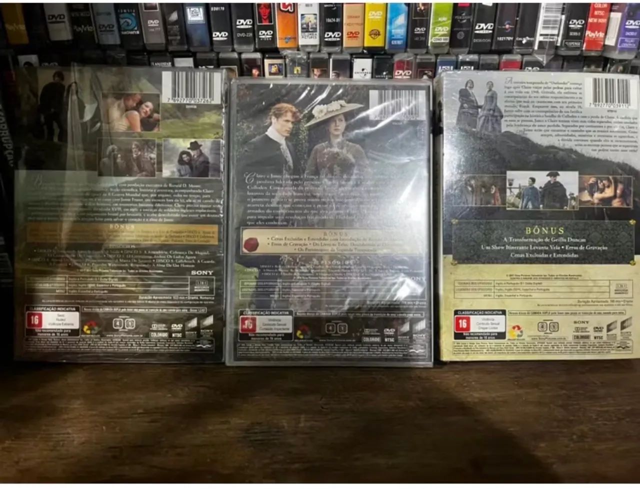 Dvd outlander 1 a 3 temporada original de coleção - Foto 2
