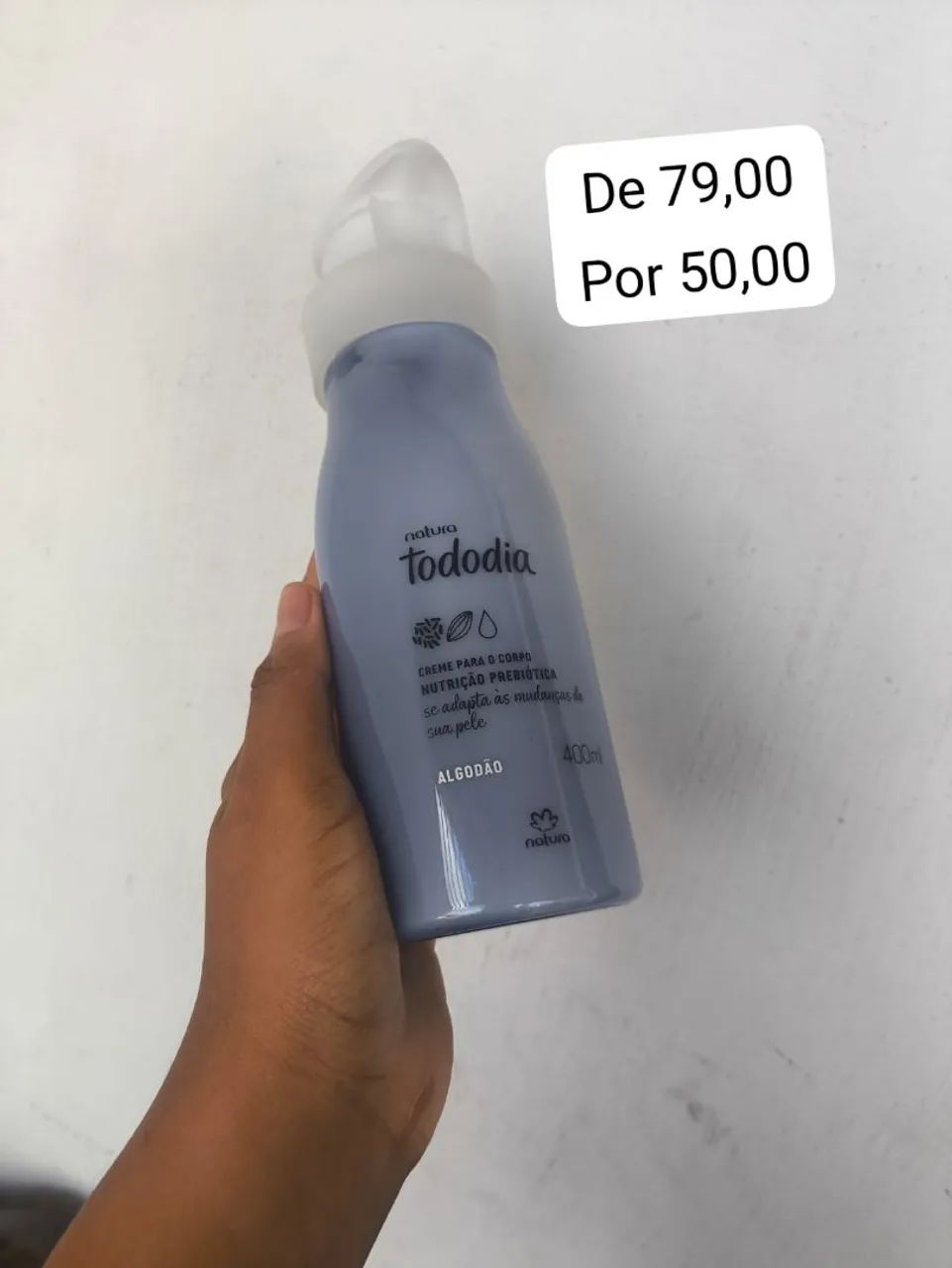Hidratante natura Algodão 