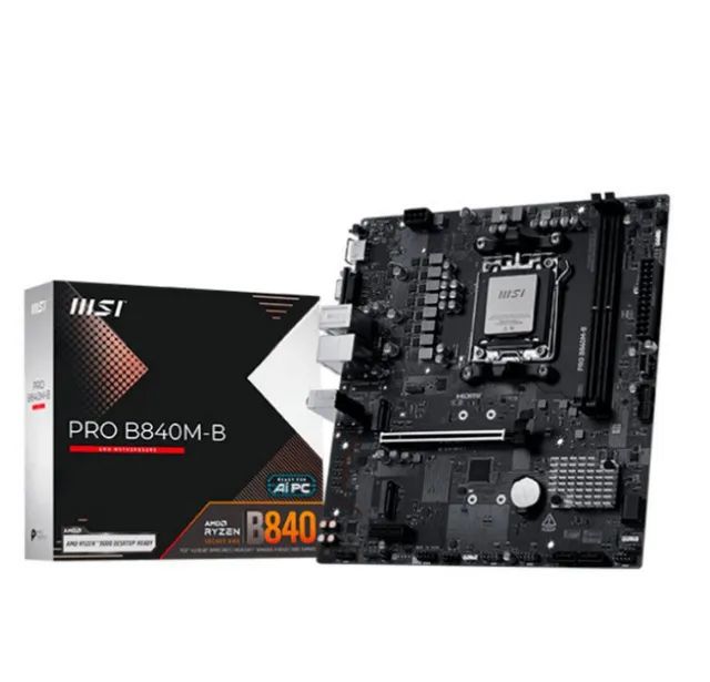 Placa Mae MSI Pro B840M-B (Nova)