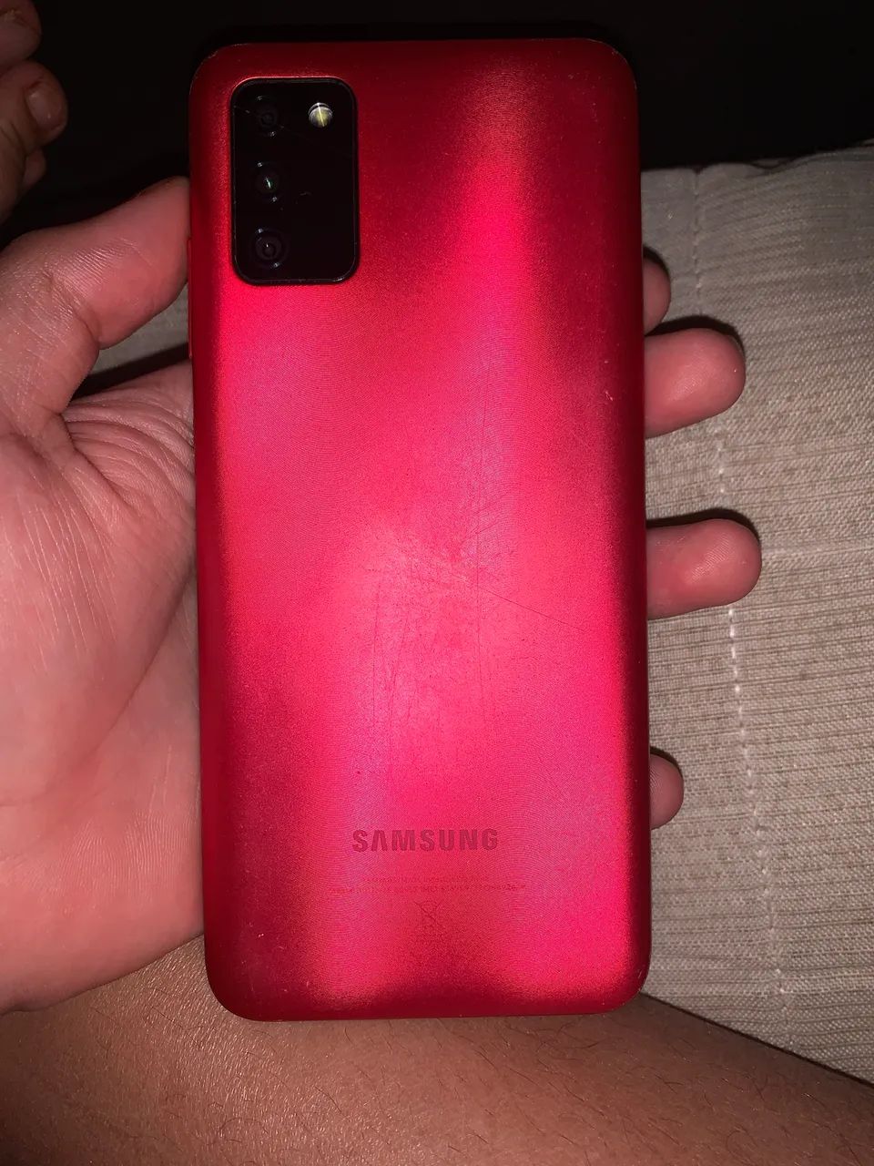 Galaxy a03s vermelho 128g - Foto 2