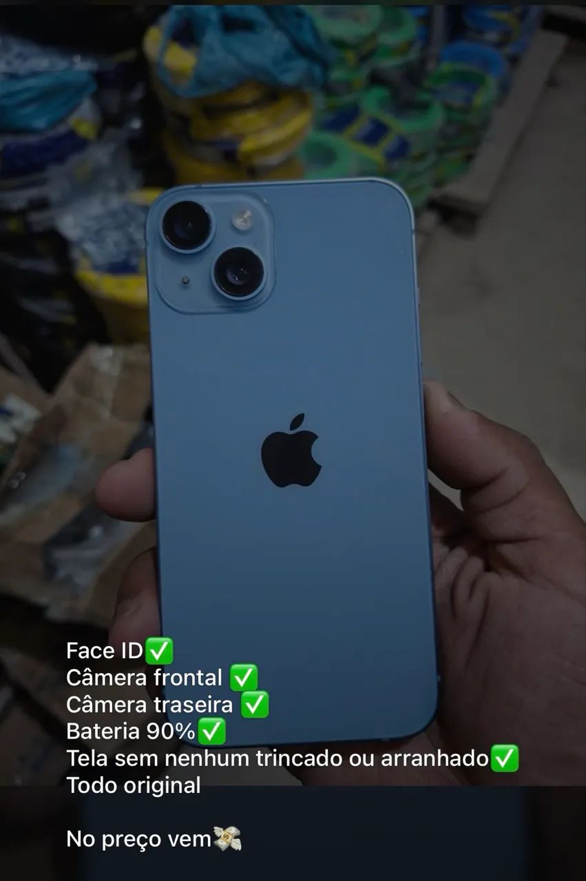 iPhone 14 azul claro 128 GB