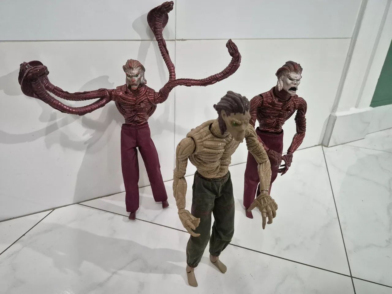 Max Steel coleção com 3 Bio Cobra Top