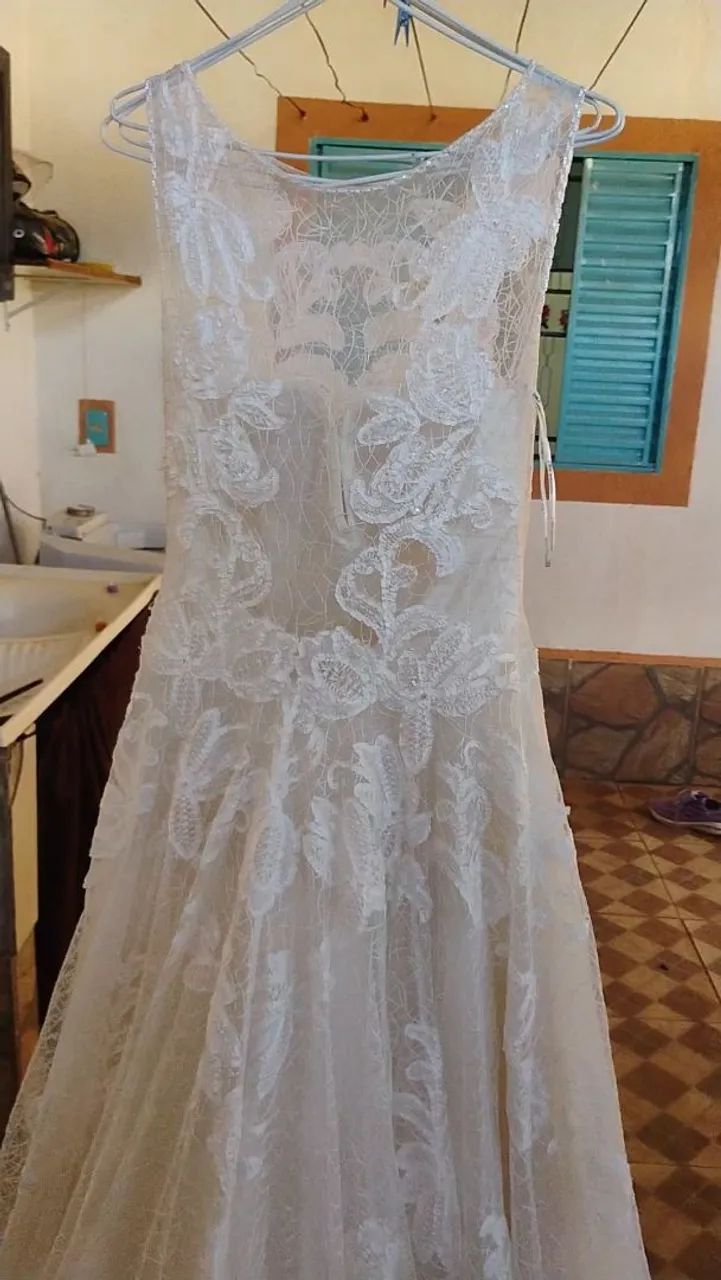 Vestido de noiva  38 e 40   - Foto 4