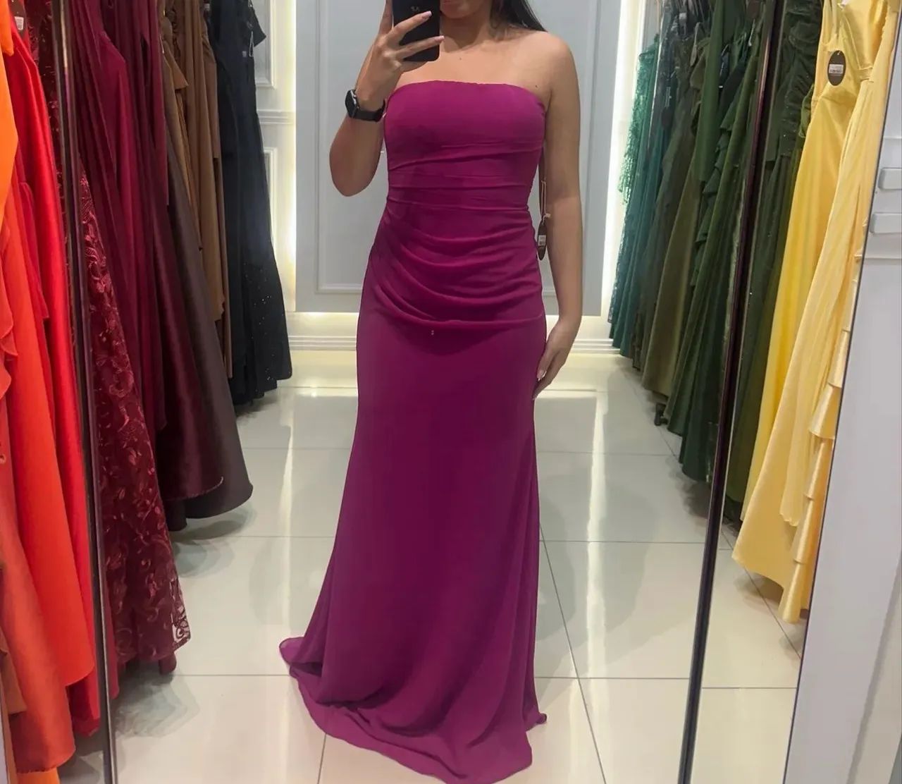 Vestido fúcsia  - Foto 3
