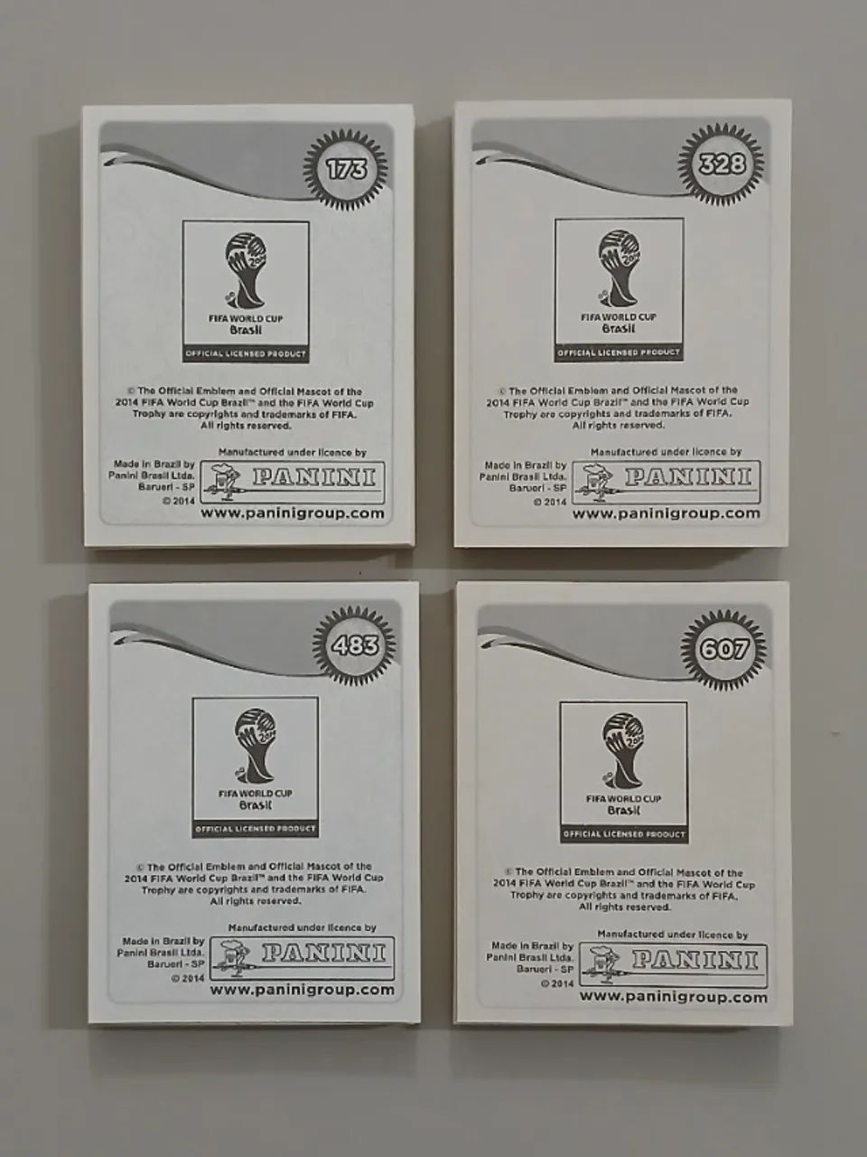 Copa Do Mundo 2014 Kit Com 91 Figurinhas Sem Repetição - Foto 2