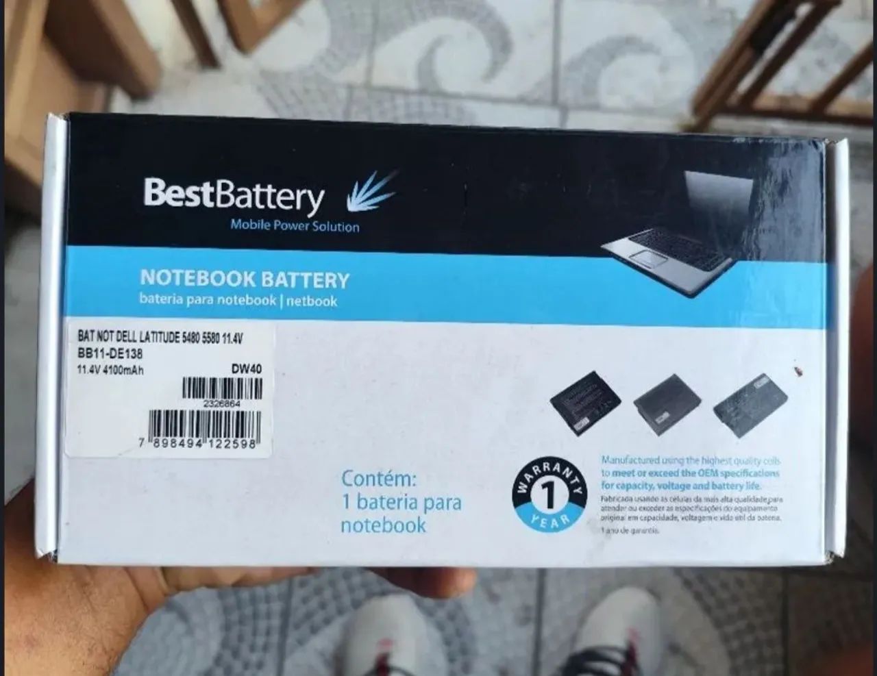 Bateria para notebook Dell Latitude 5480/5580. Nova e na caixa. - Foto 2