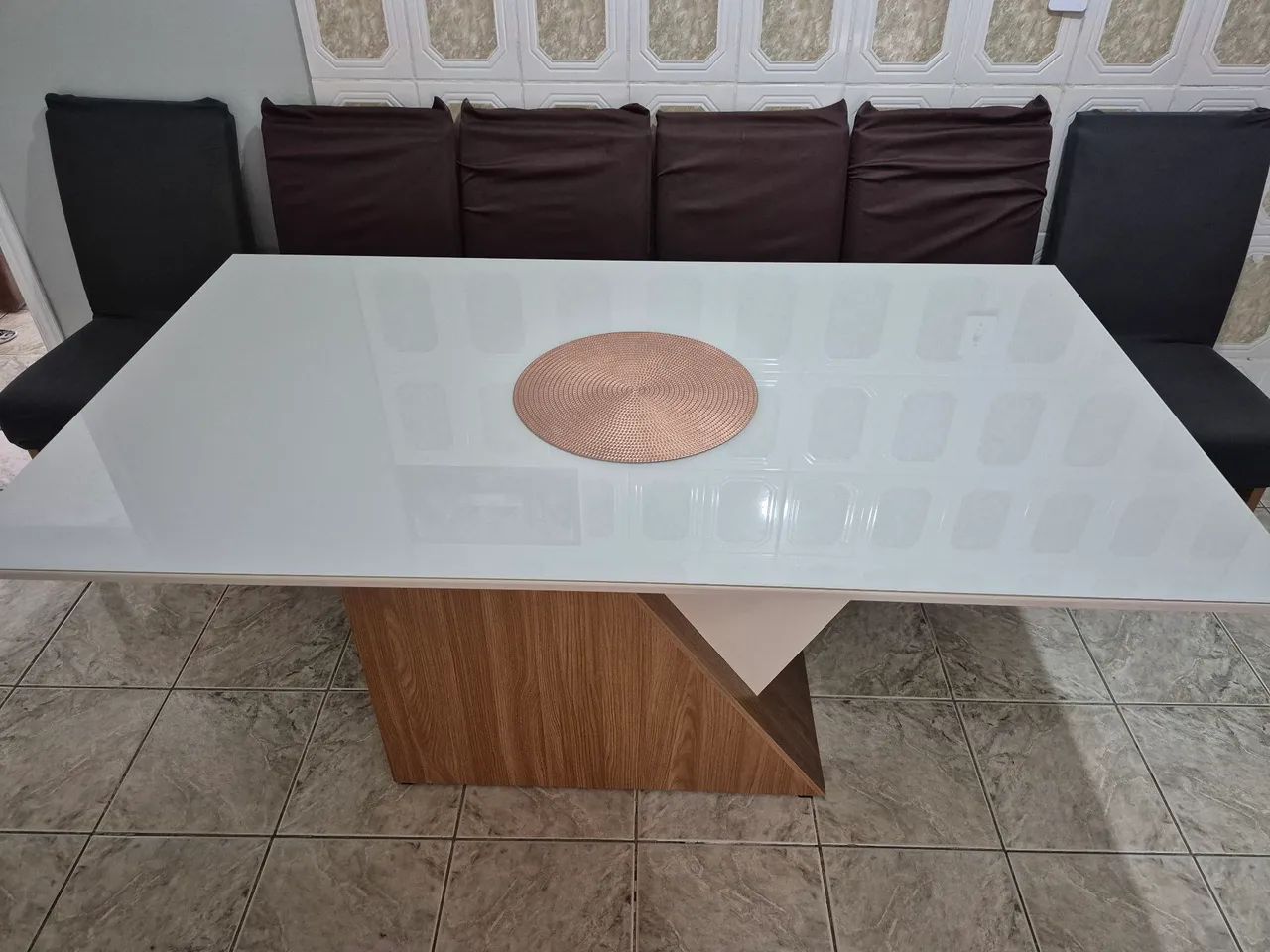 Mesa de jantar 6 cadeiras 