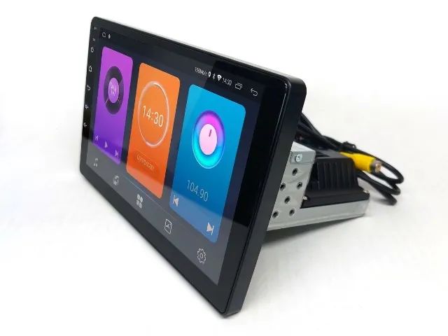 Central multimídia 9 polegadas Android 1DIN Carplay 2gb ram 64gb armazenamento - Foto 3