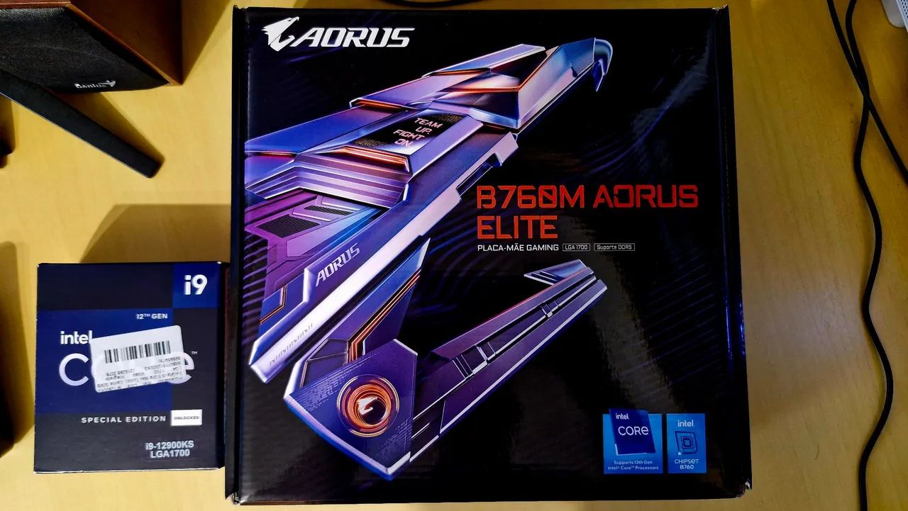 I9 12900ks + Aorus Elite B760M