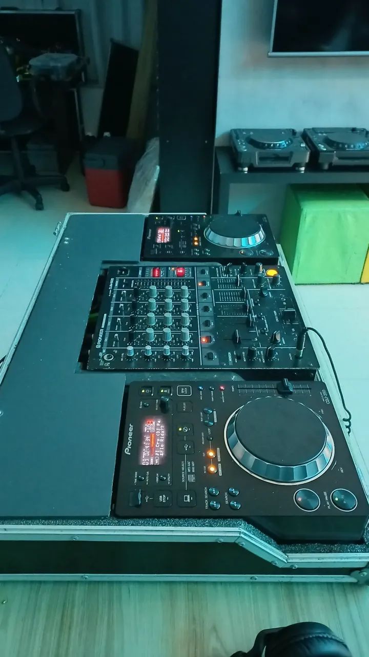 PAR CDJ 350 DJM 500 CASE - Foto 5