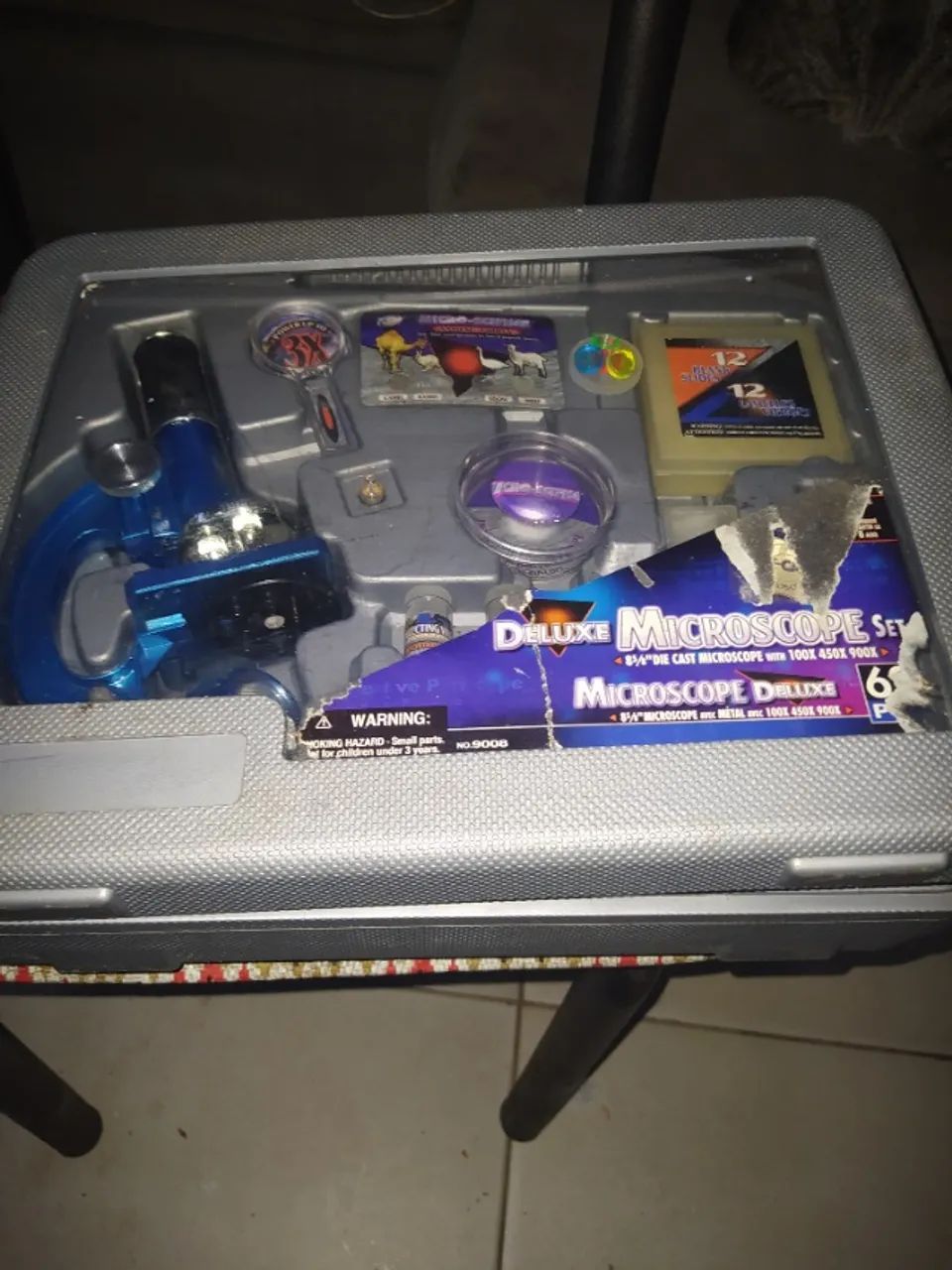 `Kit Microscópio Completo c/ Maleta e Acessórios. R$90.00 Anápolis - Foto 4