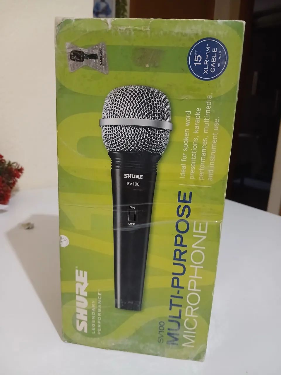 Microfone ? SHURE SV 100 - Foto 5