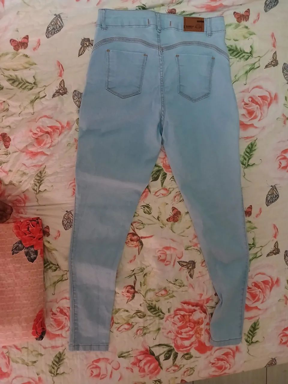 Calça jeans nova nunca usada tm 42 - Foto 2