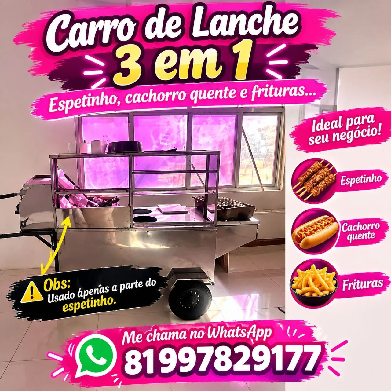 Carrinho de lanche