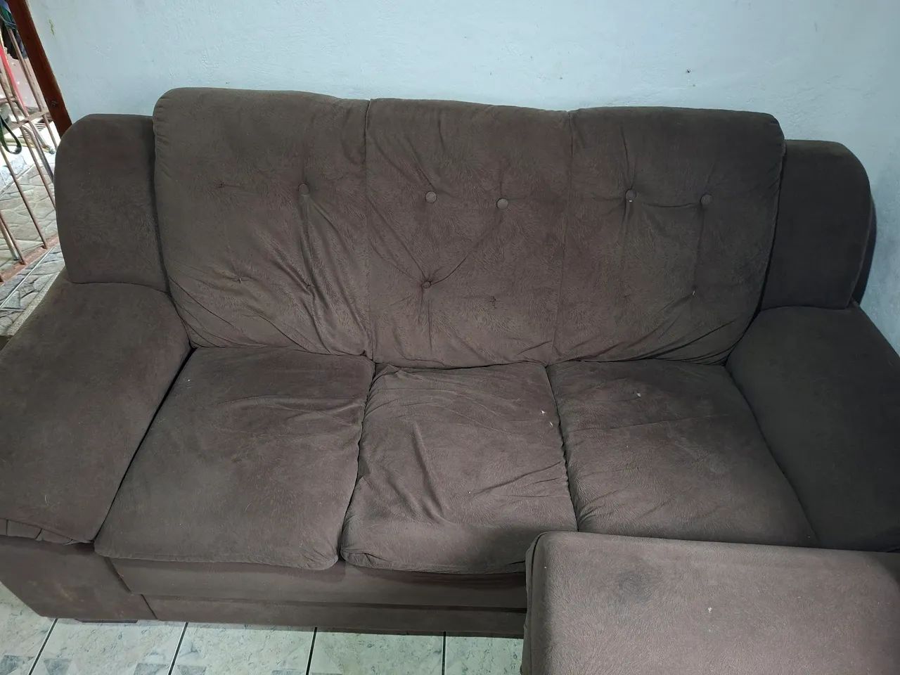 Sofá usado 2 e 3 lugares - Foto 2