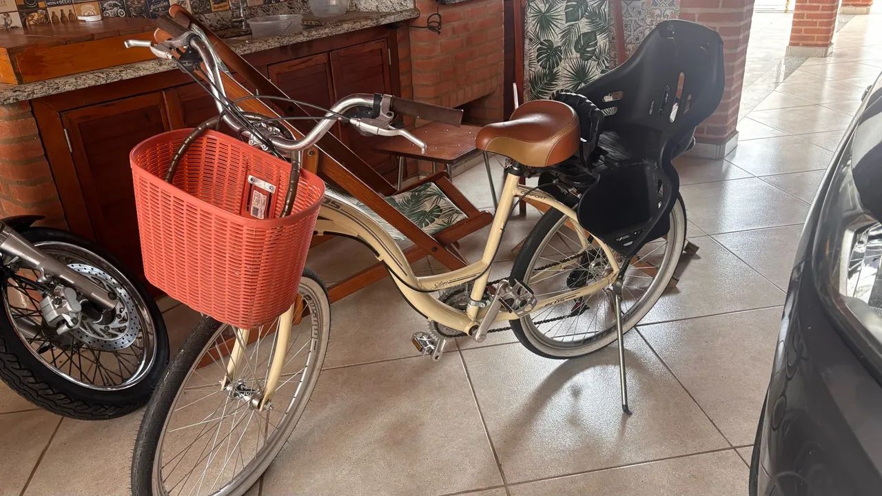 Bicicleta Aro alumínio Retrô 