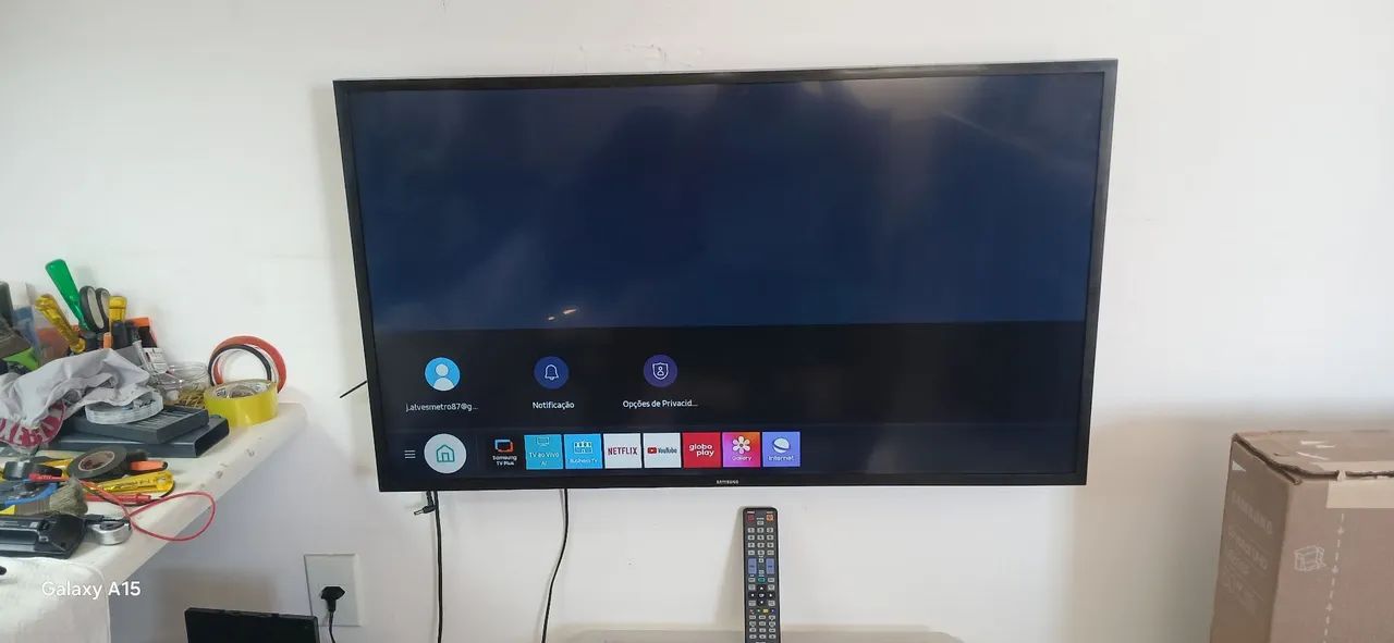 Tv Samsung 43" polegadas smart - Foto 5