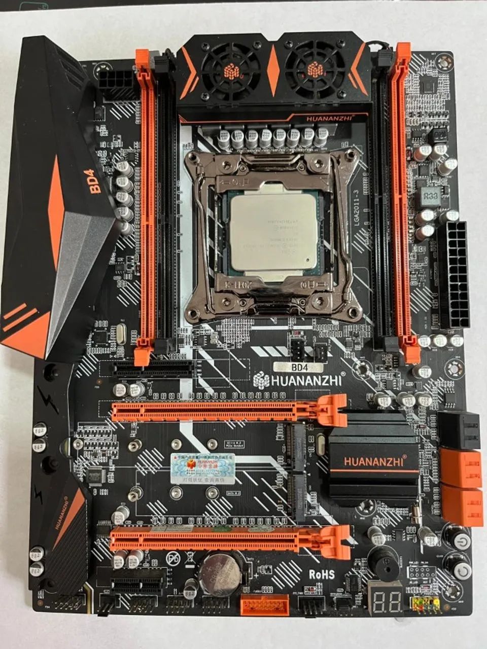 Placa mãe x99 bd4 + Xeon e5 2670 v3 apenas venda 